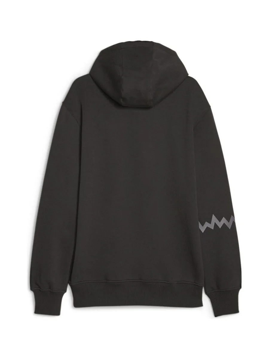Sweat Noir Homme Puma Hoops Team Hoodie 3