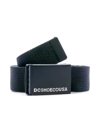 Ceinture en Tissu Noir Homme Dc shoes Web Belt 3 2