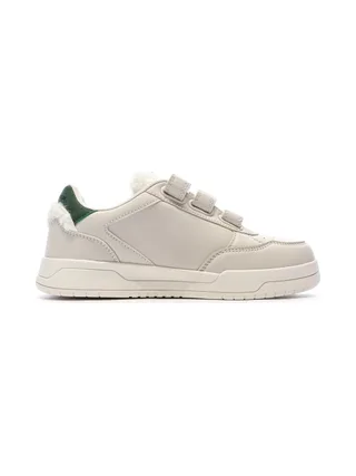 Baskets Ecru/Verte Femme Teddy Smith Sra C 2