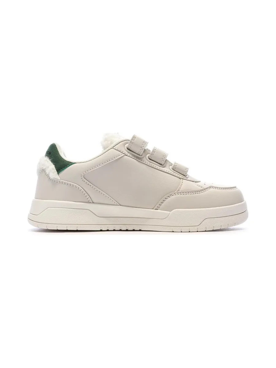 Baskets Ecru/Verte Femme Teddy Smith Sra C 2