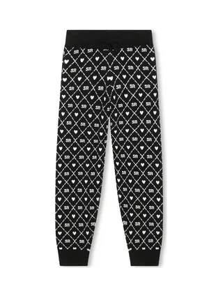 Jogging Noir/Blanc Fille Sonia Rykiel A14019 1