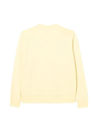 Sweat Jaune Homme Diesel Ginn Felpa 2