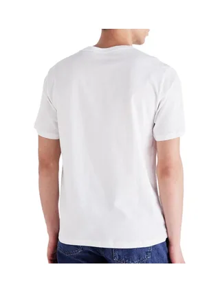 T-shirt Blanc/Bordeaux Homme Pepe jeans Eggo AQW 2
