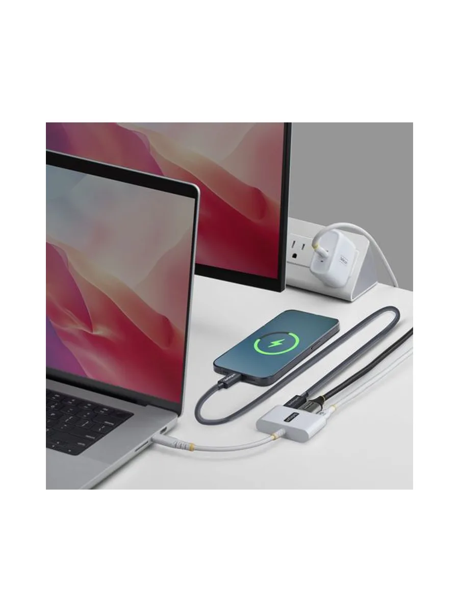 StarTech.com 168W-USBC-MULTIPORT laptop dock/port replicator 6