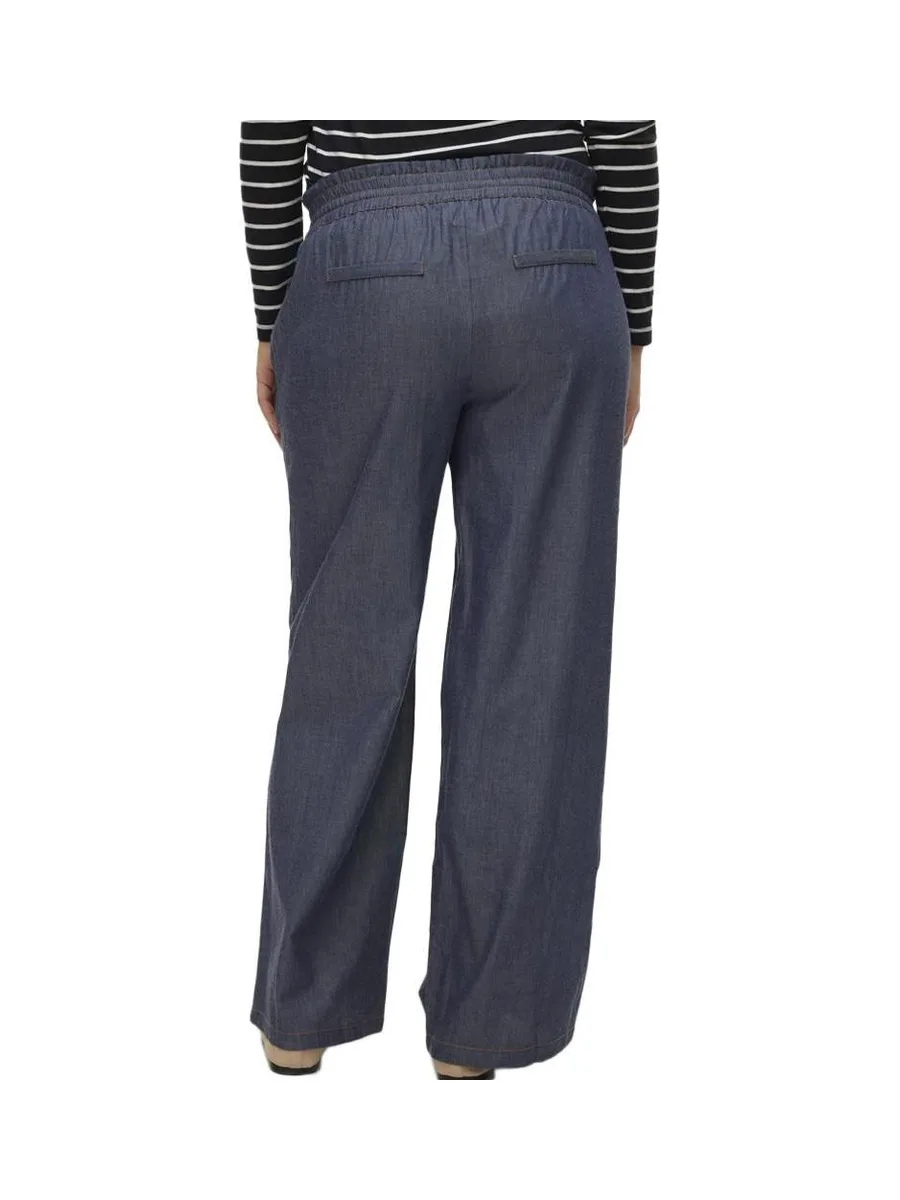 Pantalon Bleu Femme Mamalicious Talia 2