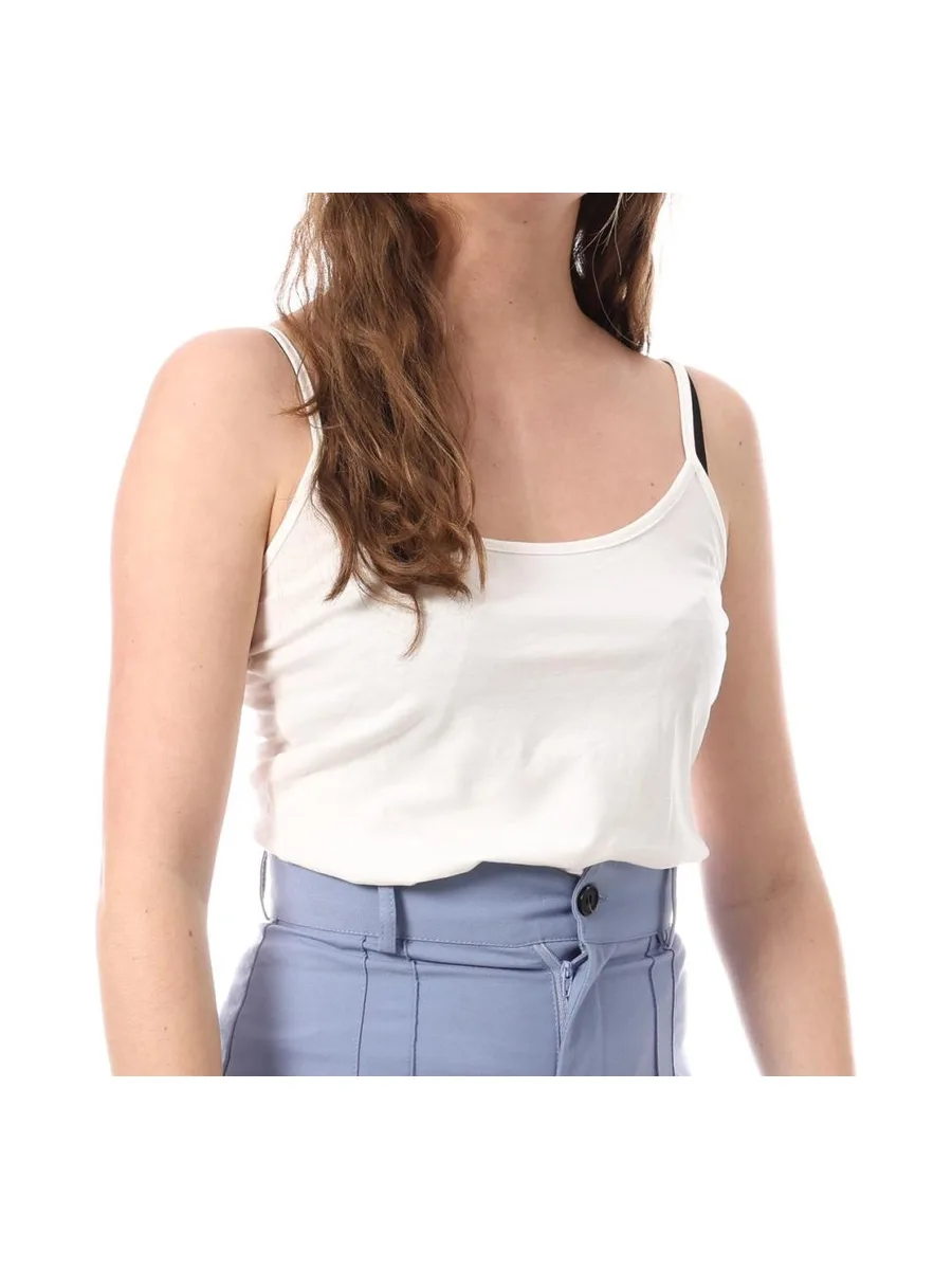 Débardeur Blanc Femme Morgan Oxygene 2