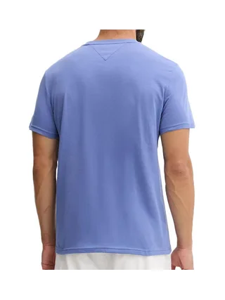 T-shirt Bleu Homme Tommy Hilfiger Flag 2