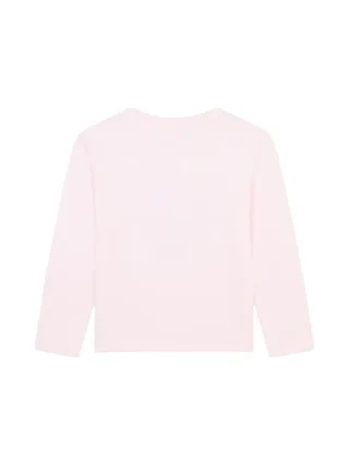 T-Shirt Manches Longues Rose Fille Billieblush U20645 2