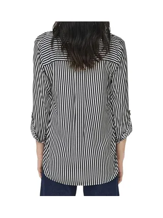 Chemise à Rayures Blanc/Marine Femme JDY Laurel 2