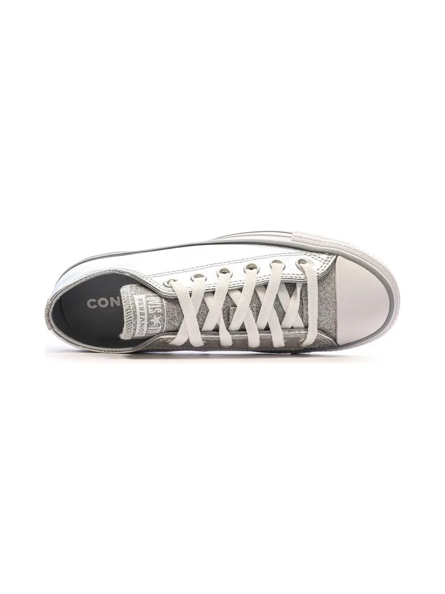 Baskets Argentées Femme Converse Chuck Taylor All Star A05433C 5