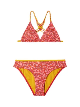 Maillot de bain 2 pièces Orange Fille O'Neill Tropicss 1