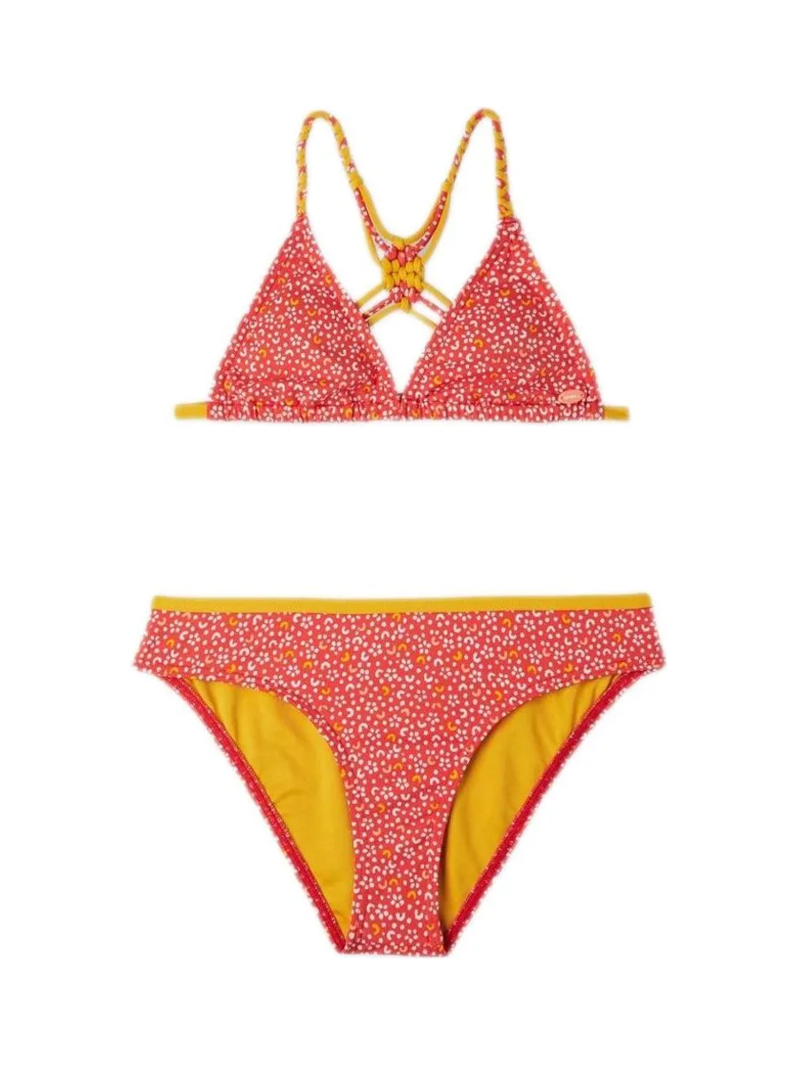 Maillot de bain 2 pièces Orange Fille O'Neill Tropicss 1