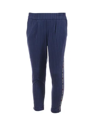 Pantalon Bleu à rayures Fille Teddy Smith Jog 1