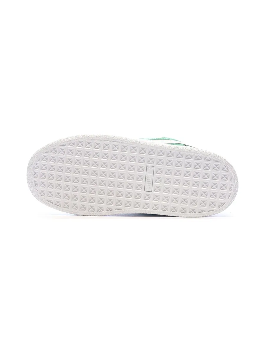 Baskets Verte Femme Puma Suede XL 6