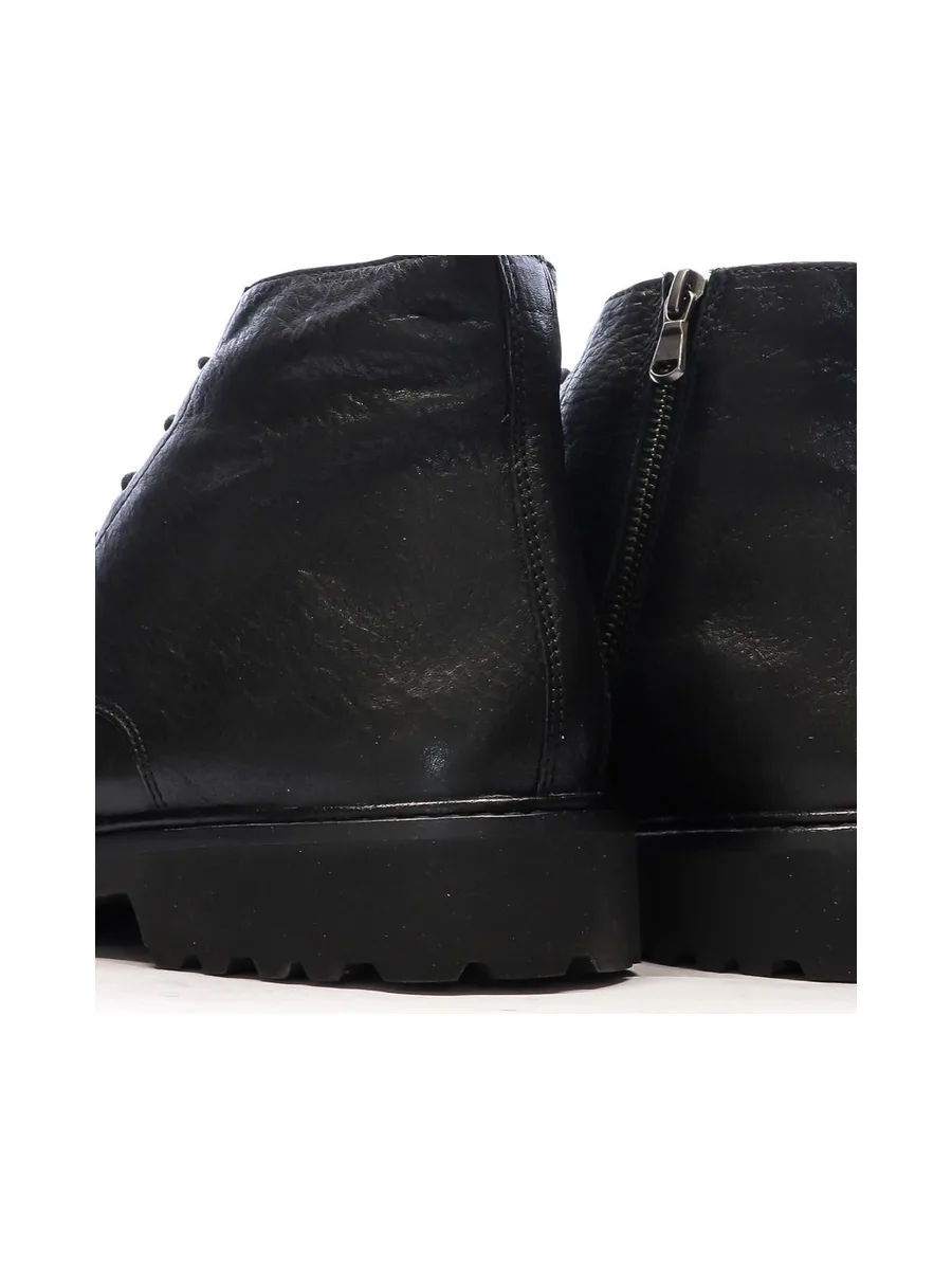 Bottines Noires Homme Geox Cannaregio 8