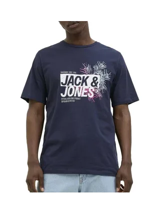 T-Shirt Marine Homme Jack & Jones Jaxon 1