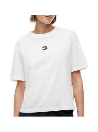 T-Shirt Blanc Tommy Hilfiger Badge 1