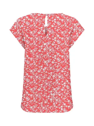 Top Rose/Blanc à motifs Femme Only Nova 2