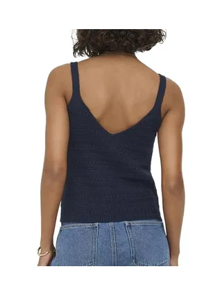 Débardeur Marine Femme Jdy Tropica 2