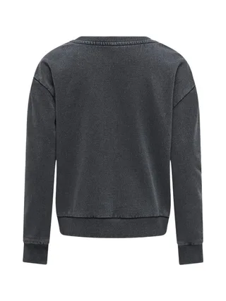 Sweat Gris Fille Kids ONLY Gruna 3