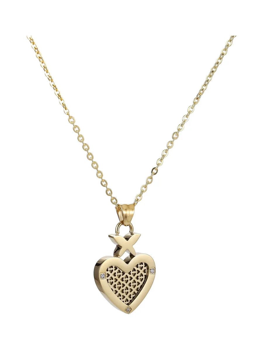Collier Bellarose Perfume — Cœur & Papillon (Zirconium) 4