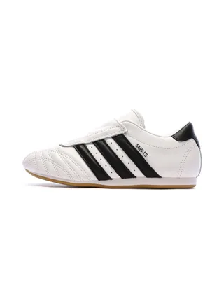 Baskets Blanc/Noir Mixte Adidas Taekwondo 1