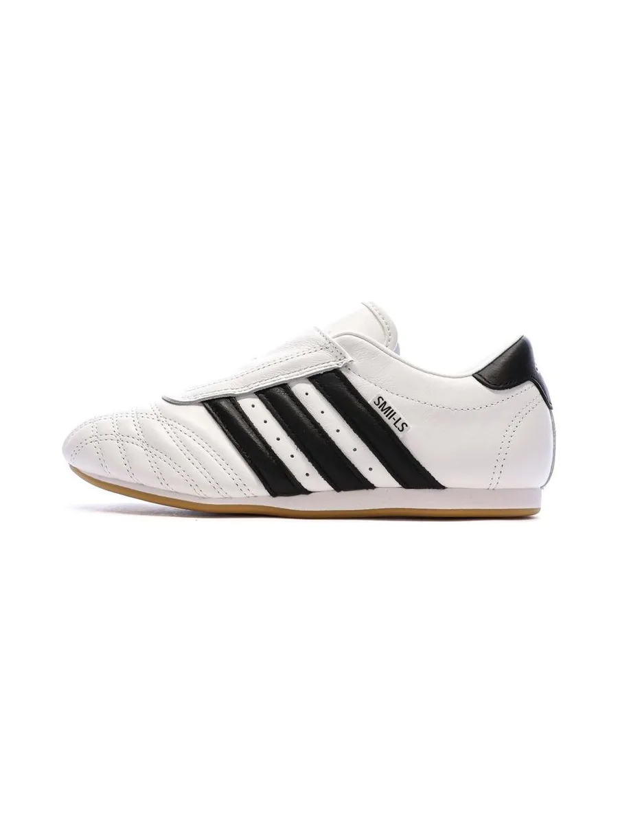 Baskets Blanc/Noir Mixte Adidas Taekwondo 2