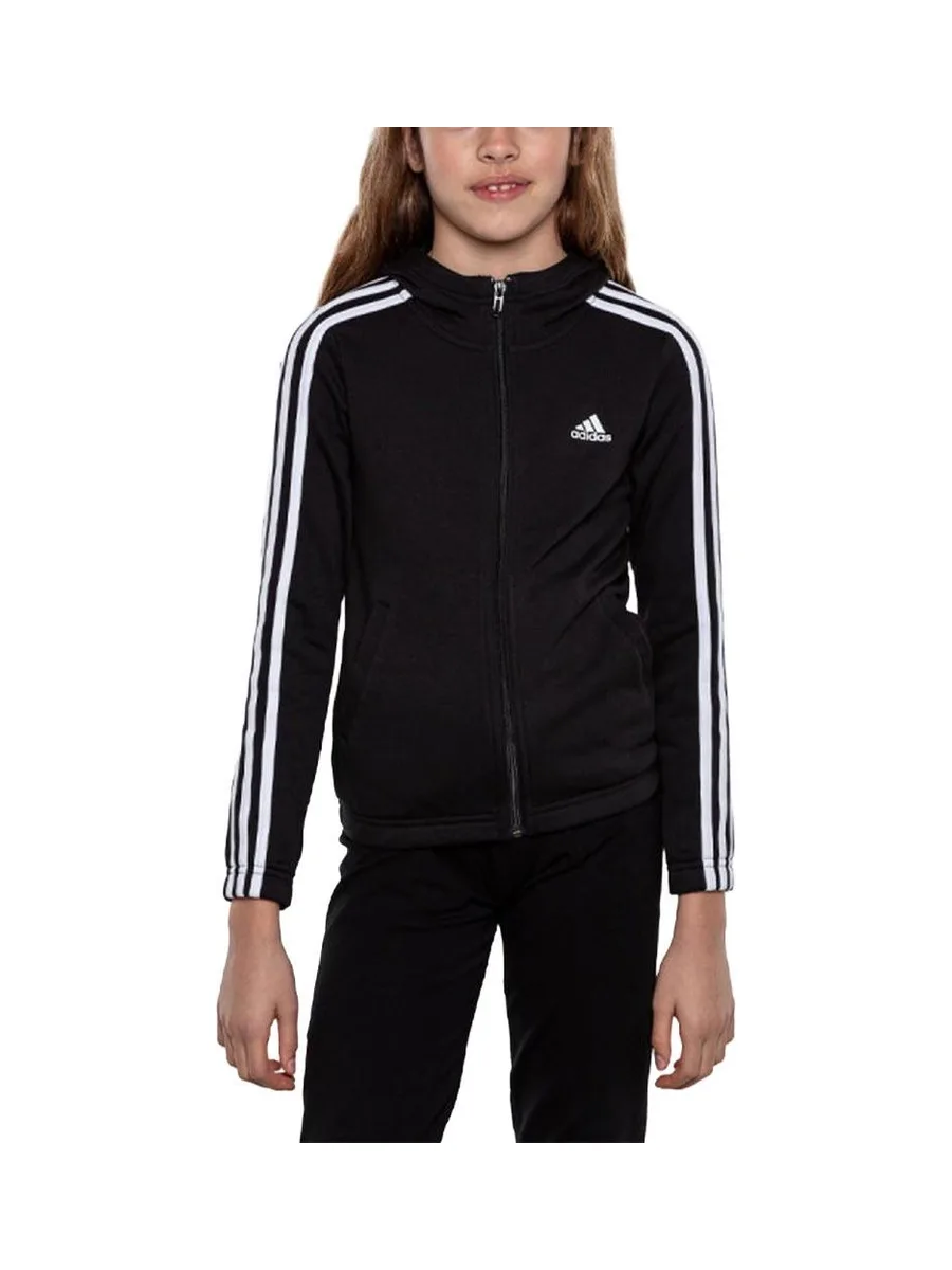 Sweat Zippé Noir Garçon Adidas GQ8356 2