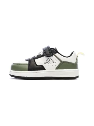 Baskets Blanc/Vert Garçon Kappa Logo Shay 1.0 1