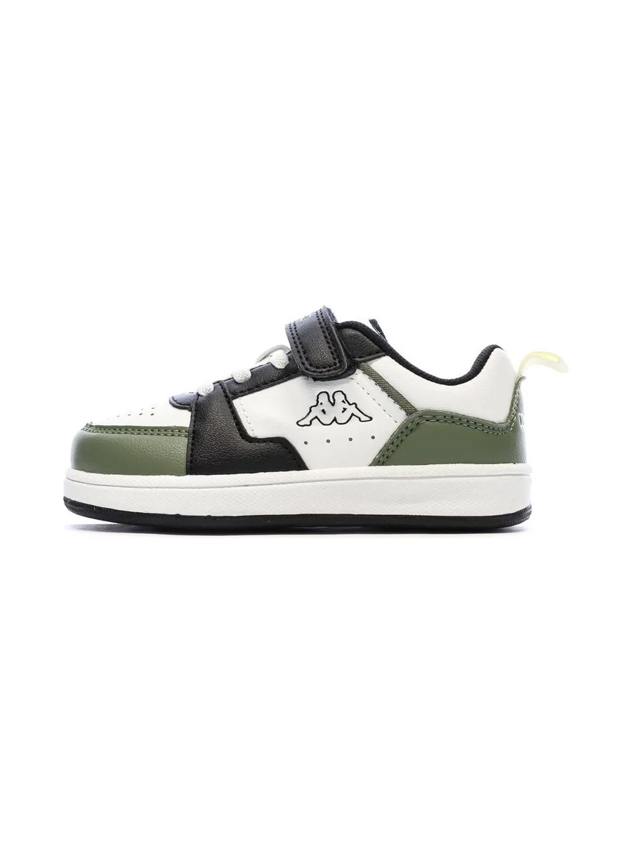 Baskets Blanc/Vert Garçon Kappa Logo Shay 1.0 2