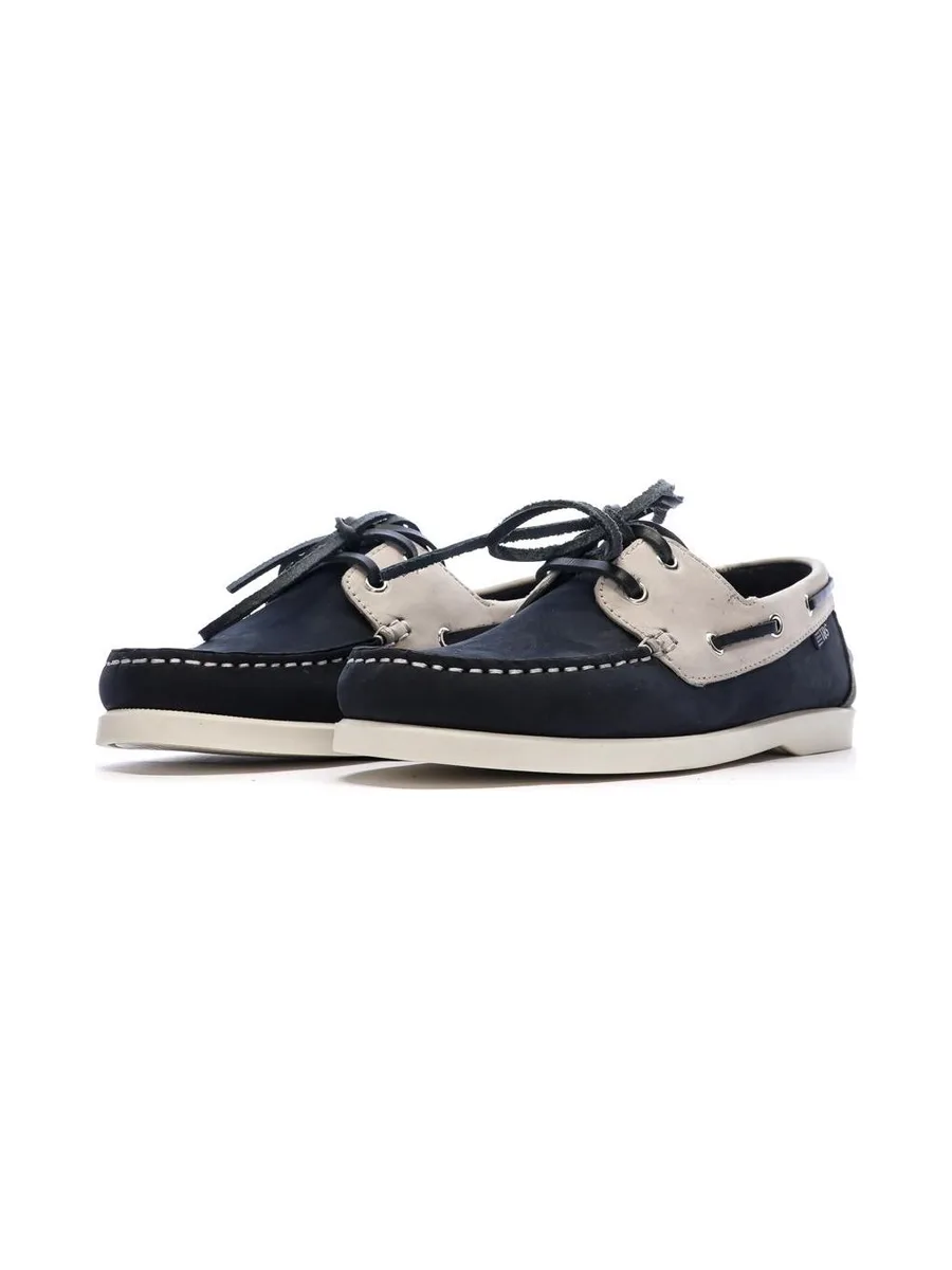 Chaussures bateau Marine Femme TBS Bateau Cow Nubuck London 7