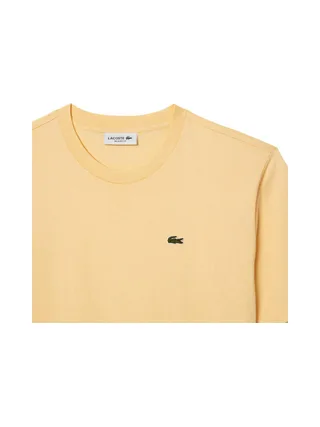T-shirt Jaune Femme Lacoste TF7215 2