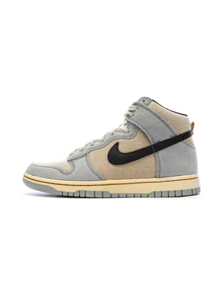 Dunk High Retro Beige/Bleu Homme Nike 1
