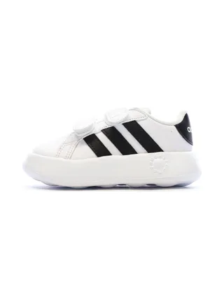 Baskets Blanches/Noires Garçon Adidas Grand Court 2.0 1