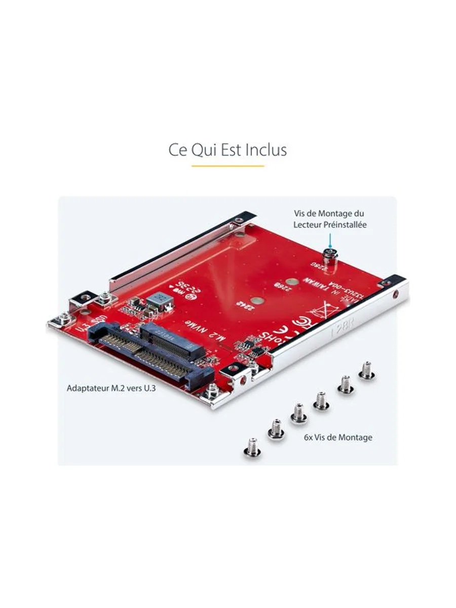 StarTech.com 1M25-U3-M2-ADAPTER interface cards/adapter 15