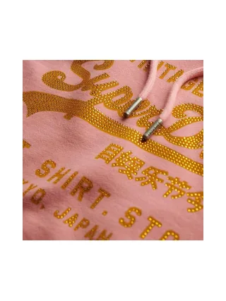 Sweat Rose Femme Superdry Embellished Vl Relaxed 2