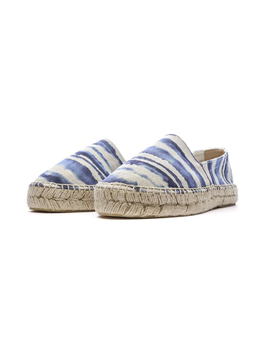 Espadrilles Bleu/Beige Femme Pare Gabia Anaia 7