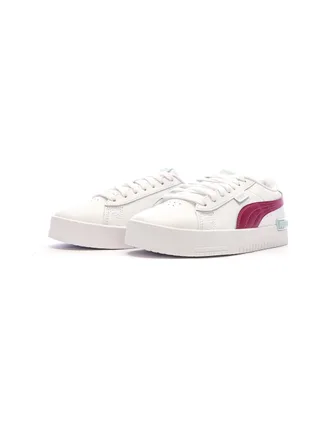 Baskets Blanches/Bordeaux Fille Puma Jada 381990-02 6