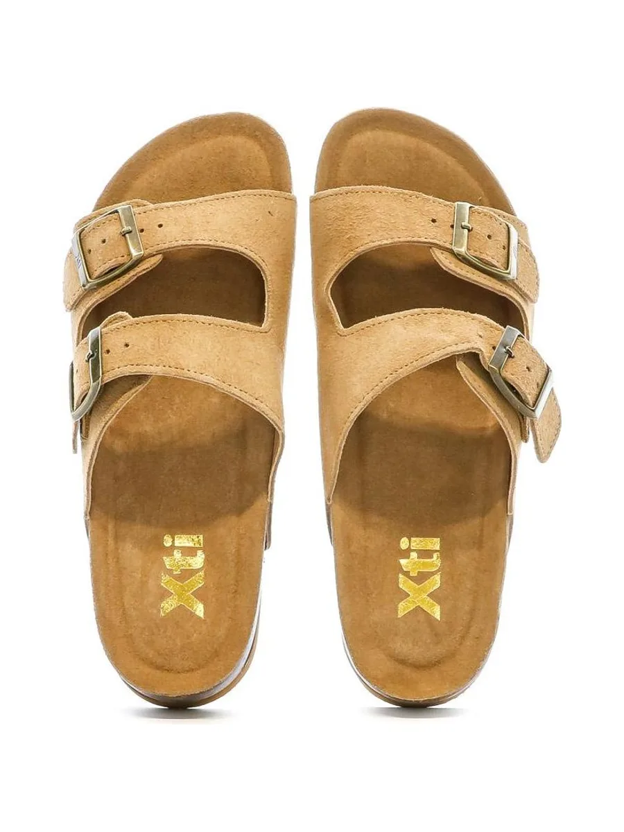 Sandales Camel Femme Xti Cuir 142552 4