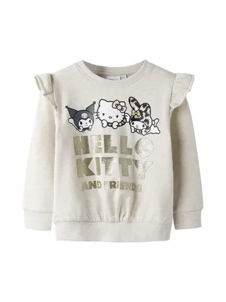 Sweat Beige Fille Name it Fask 1