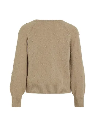 Pull Marron Femme Vila Tuli 2