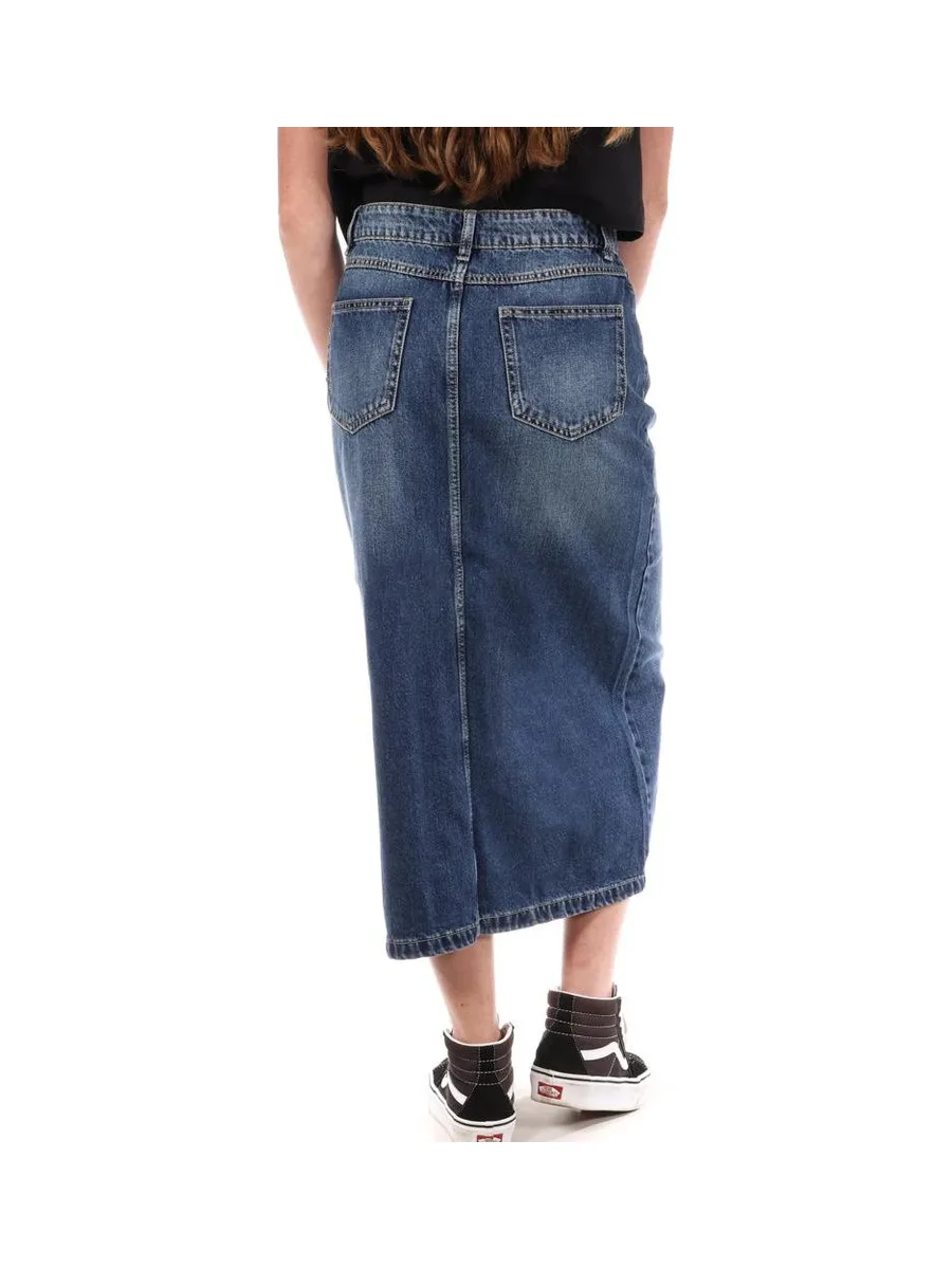 Jupe Longue Bleu Femme Jennyfer DAPOND 3