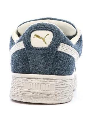 Baskets Bleu/Blanche Homme Puma Suede Xl Hairy 3