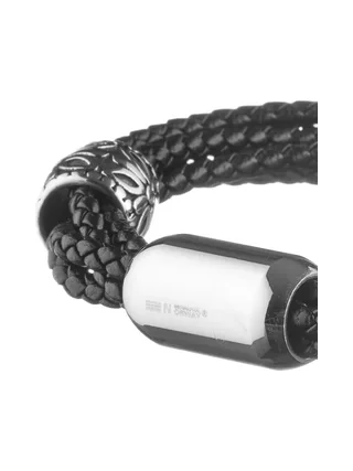 Bracelet Noir Geographical Norway Tresses Motif 2
