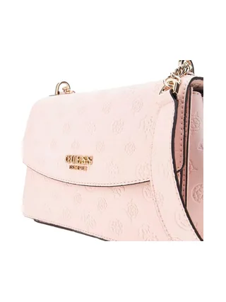 Sac à Bandoulière Rose Pale Femme Guess Phoebe 2