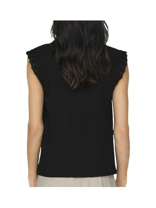 T-Shirt Noir Femme JDY Salva 2