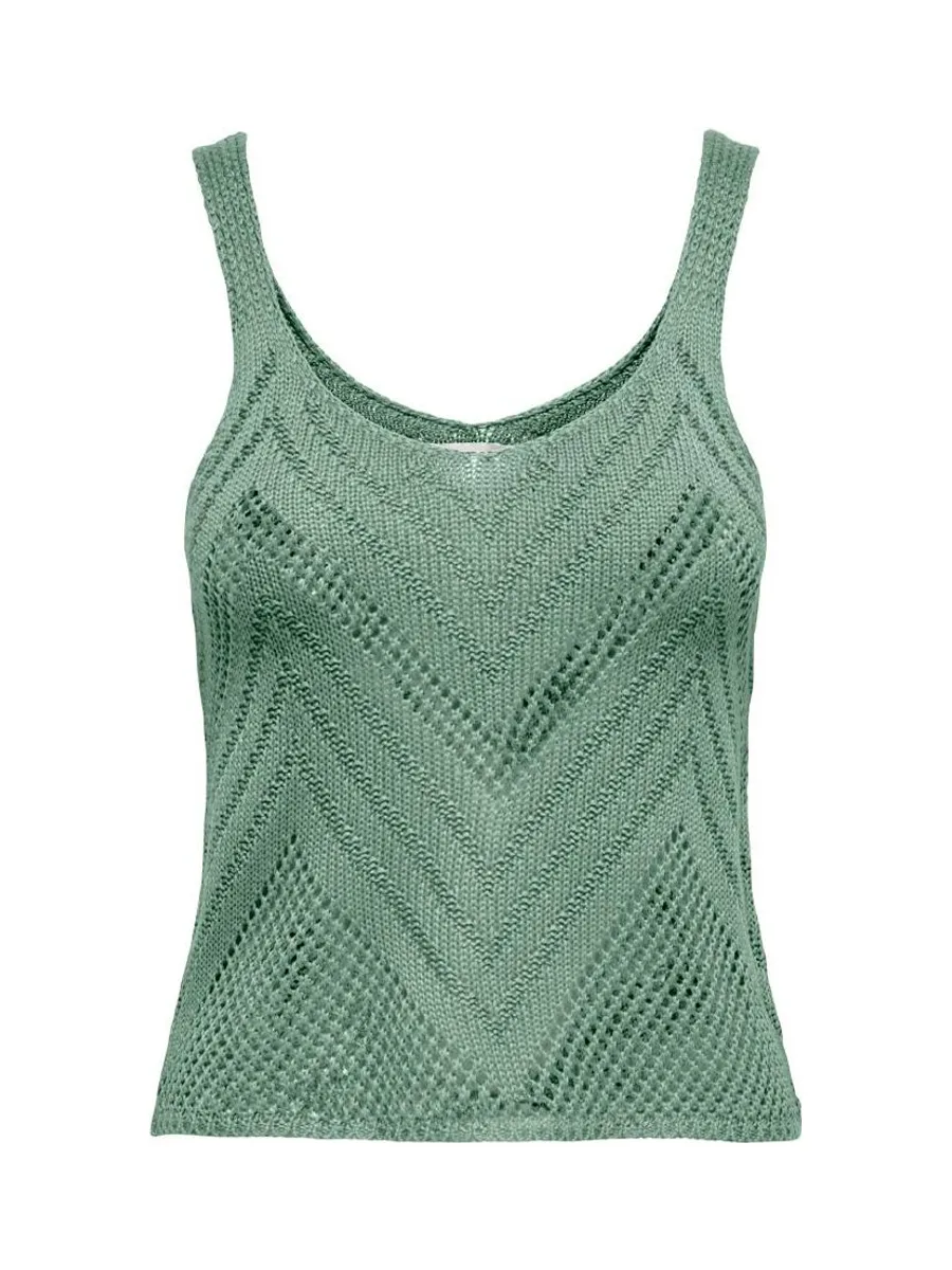 Top Crochet Vert Femme Jdy 15226348 2