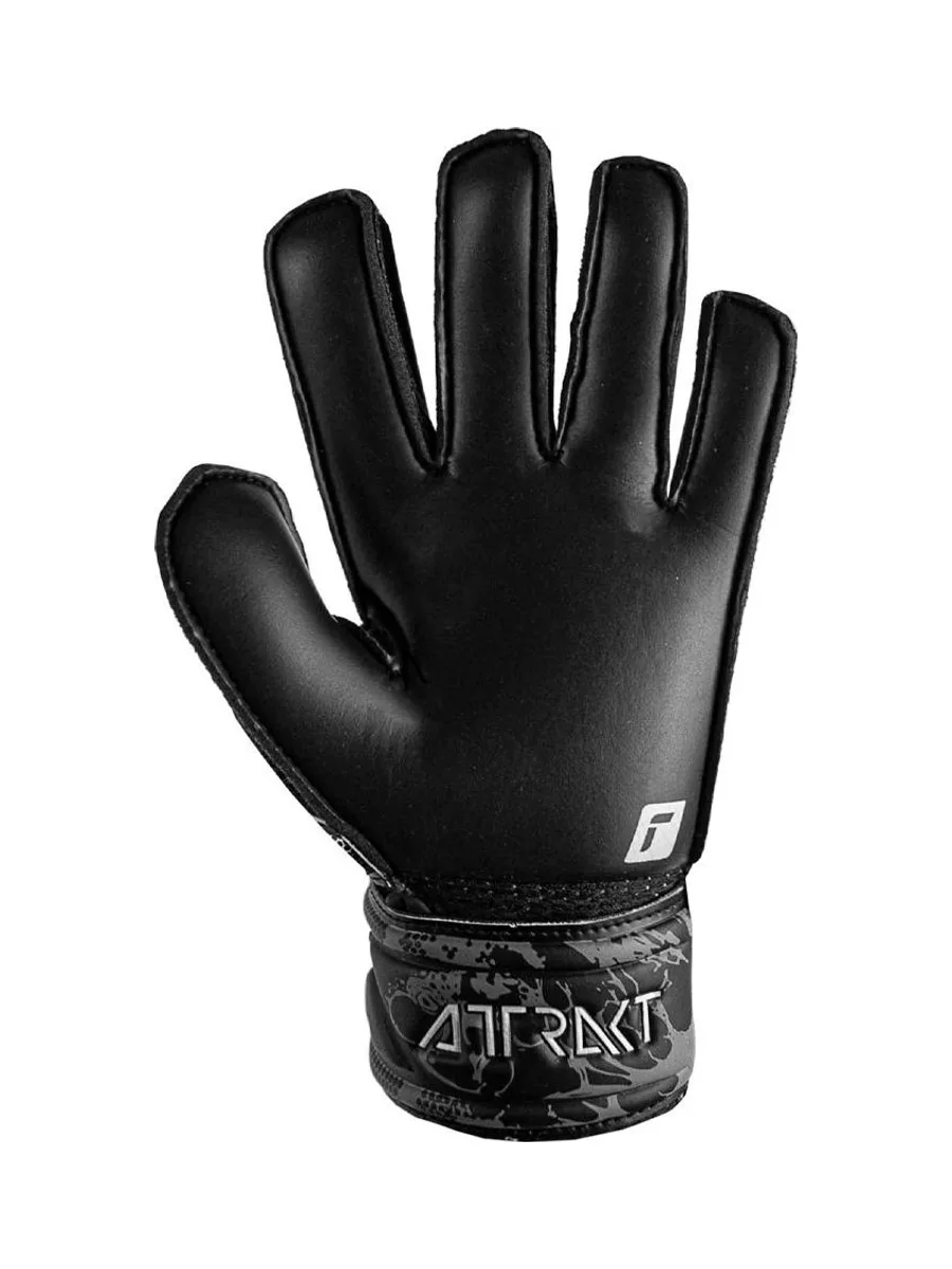 Gants de Gardien Noir/Gris Homme Reusch Attrakt Solid Finger 3