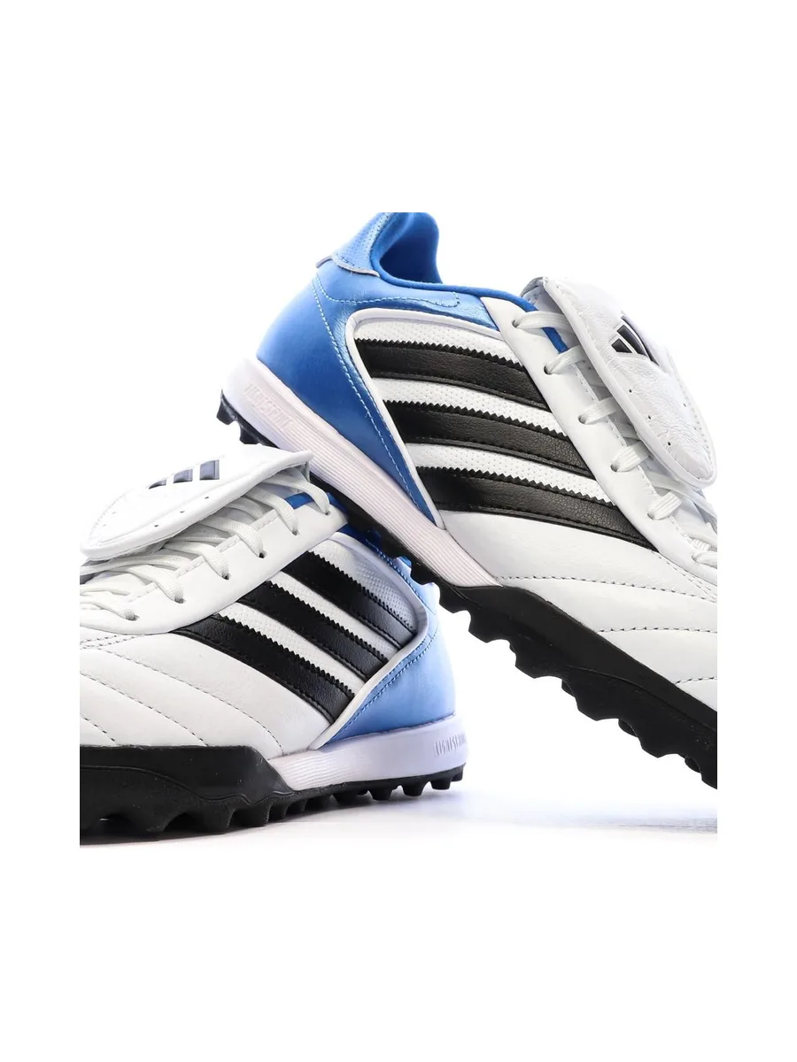Chaussures de Foot Blanc/Bleu Homme Adidas Copa Gloro II TF 7