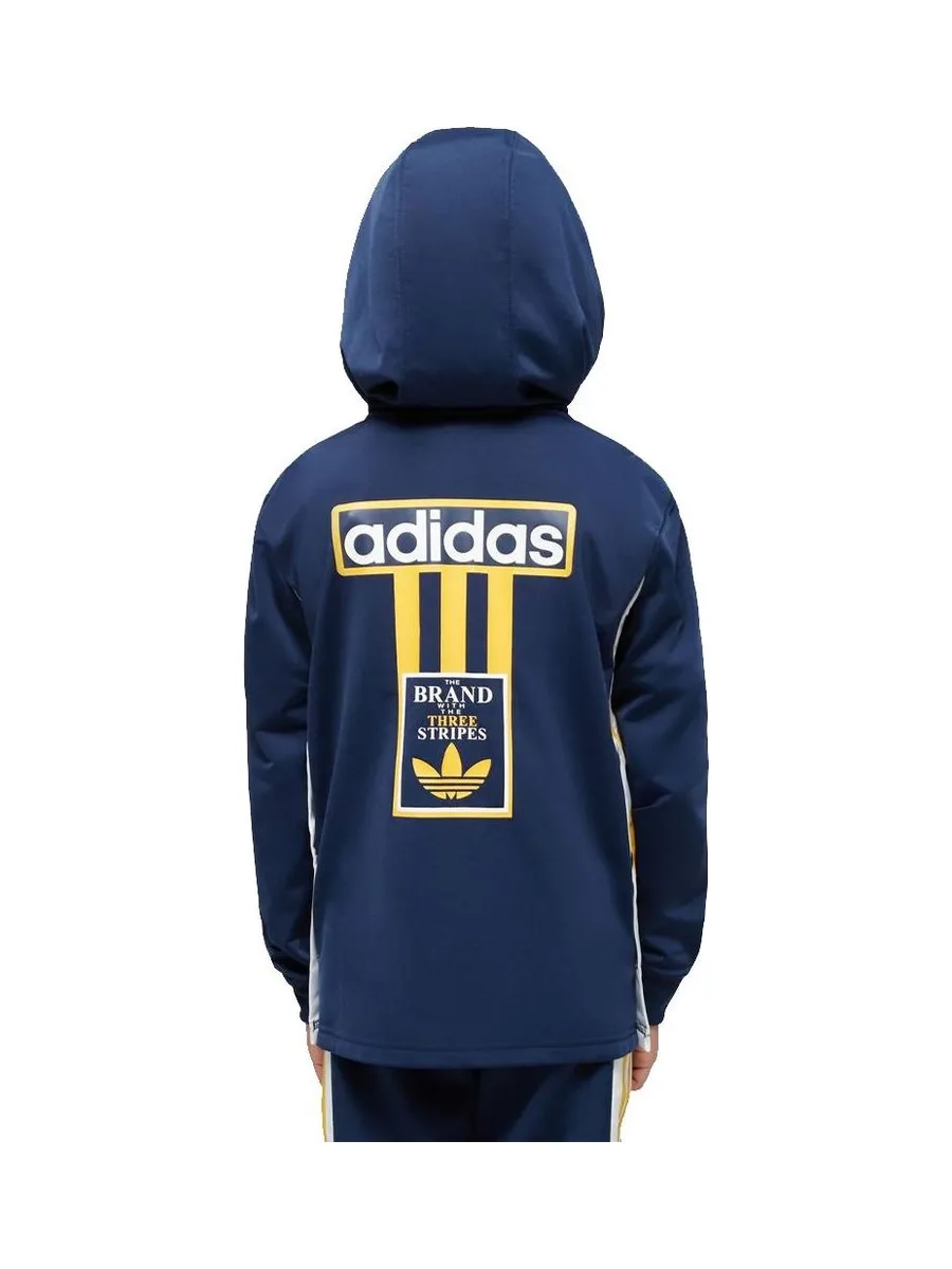 Sweat Zippé Marine Garçon Adidas Hoodie 3